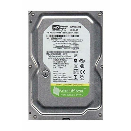 Western Digital AV-GP 500GB WD5000AVDS Sabit Disk