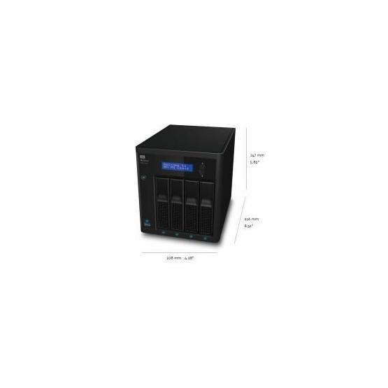 Western Digital My Cloud PR4100 24TB WDBNFA0240KBK NAS Server