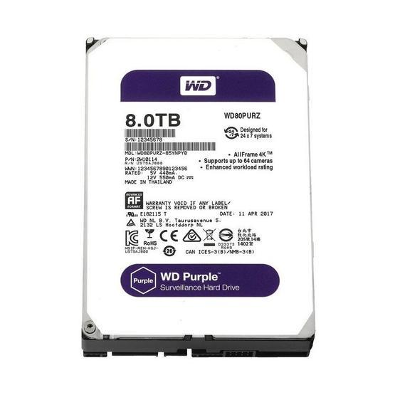 Western Digital Purple 8TB WD80PUZX Sabit Disk