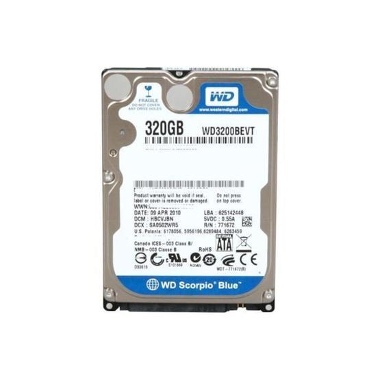 Western Digital Scorpio Blue 320GB WD3200BEVT Sabit Disk