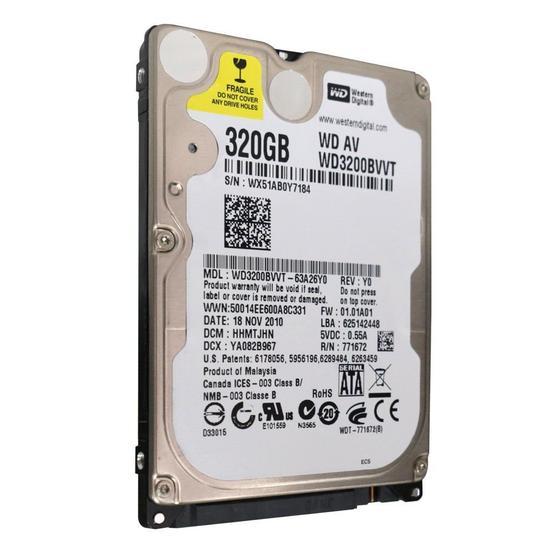 Western Digital WD3200BVVT 320GB Sabit Disk
