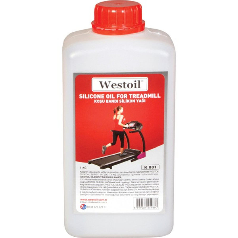 Westoil Silikon Yağı - Koşu Bandı Yağı 1 kg Koşu Bantları Fiyatı