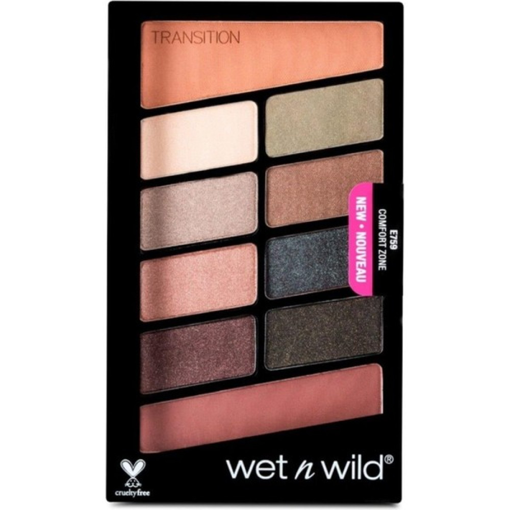 Wet N Wild Color Icon Eyeshadow Palette 10LU Far Paleti Comfort Zone E759 Göz Farı Fiyatı