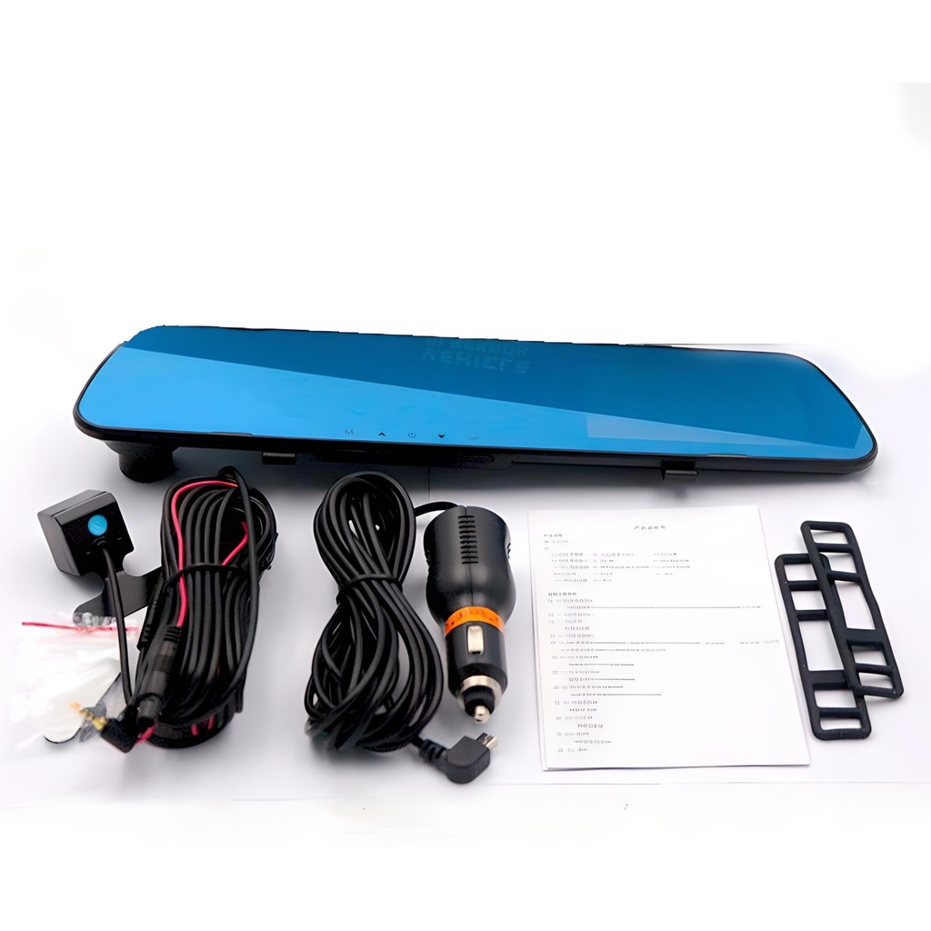 Wevolt MB-600 Fullhd Araç Içi Yol Kayıt Geri Görüş Park Kamerası(Geri Kamera+Türkçe Menü) Dikiz Ayna Kamera Diğer Fiyatı