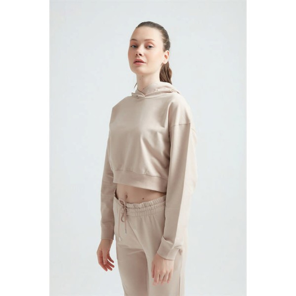 Weweus Erdem Weweus Vizon Kadın Tek Eşofman Üst 215 Renk Vizon Beden S 275097 Bayan Sweatshirt Fiyatı