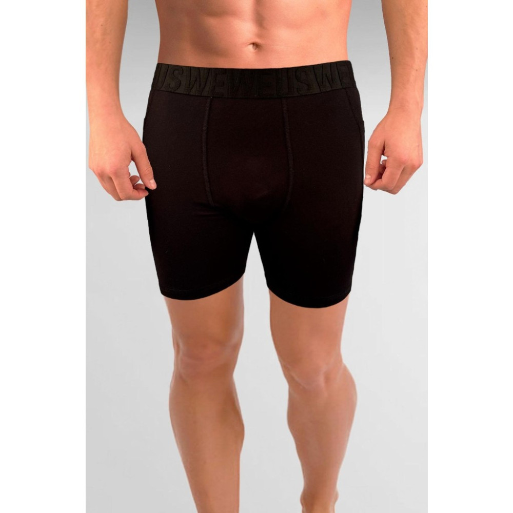 Weweus Siyah Gizli Cepli Erkek Uzun Boxer Erkek Boxer Fiyatı