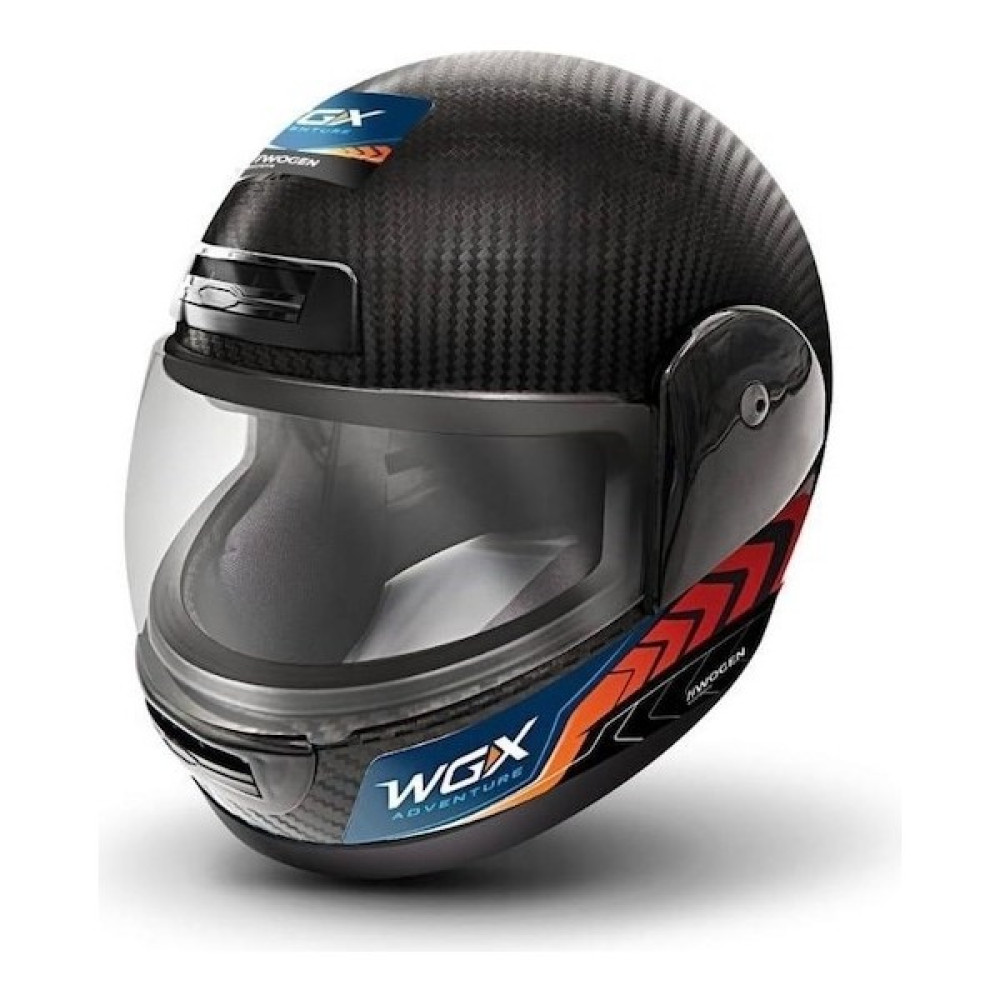 Wgx Carbon Desen Motosiklet Kaskı Kapalı Siyah (L) Motorsiklet Kaskları Fiyatı