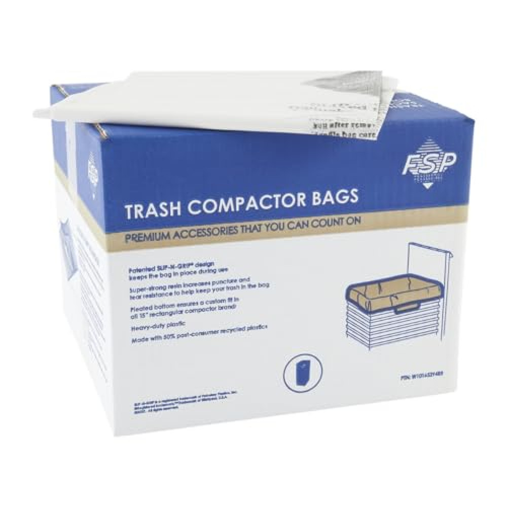 Whirlpool W10165294RB Trash Compactor ct, 60 Bags, Count
