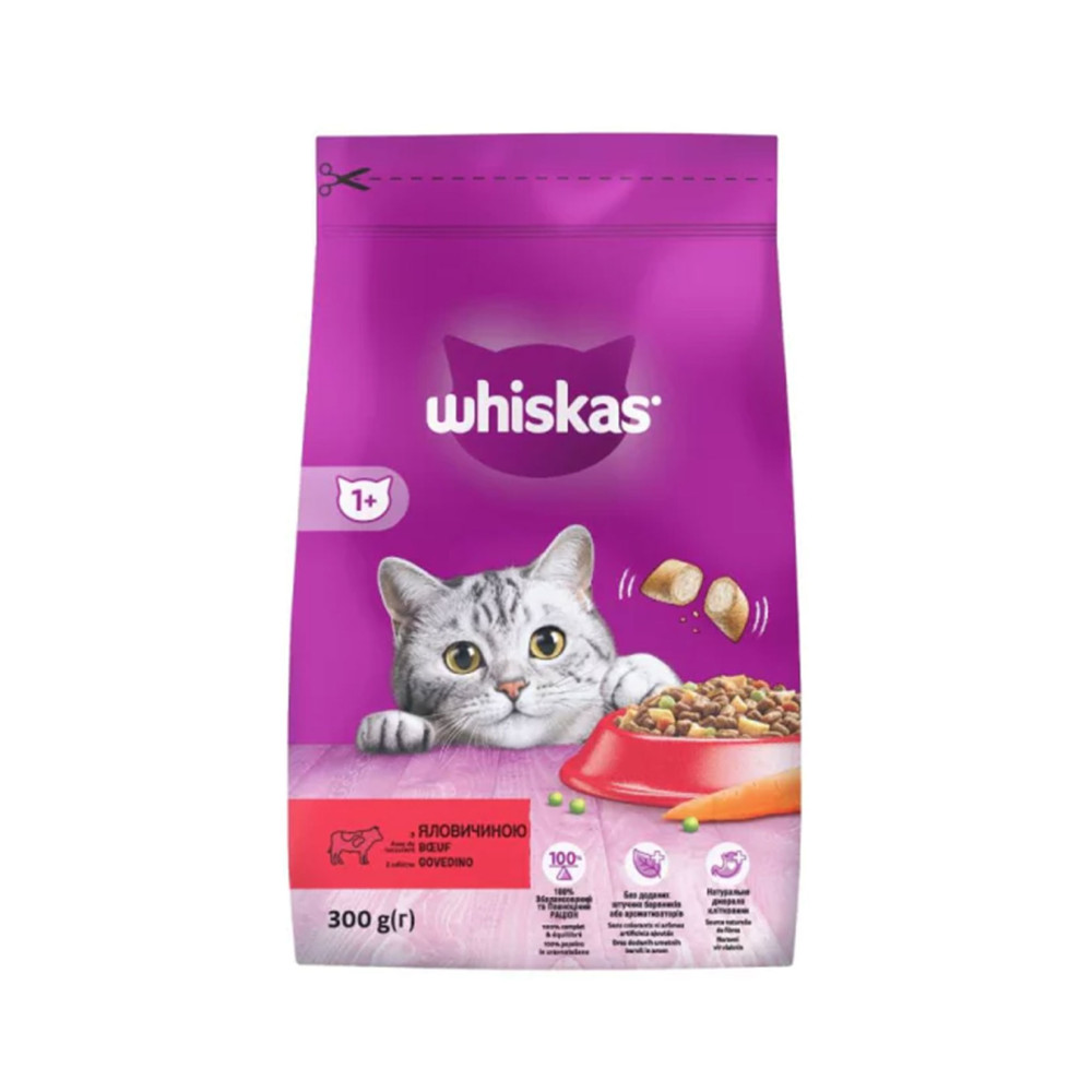 Whiskas Kedi Maması 300 gr Sığır Etli Evcil Hayvan Ürünleri Fiyatı