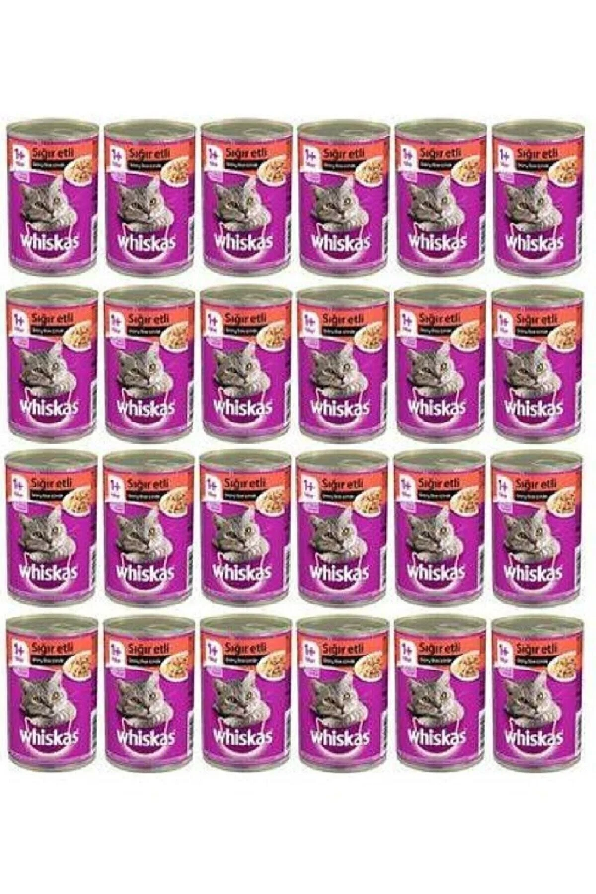 Whiskas Sığırlı Kedi Konserve Mama 24 X 400 G" Evcil Hayvan Ürünleri Fiyatı