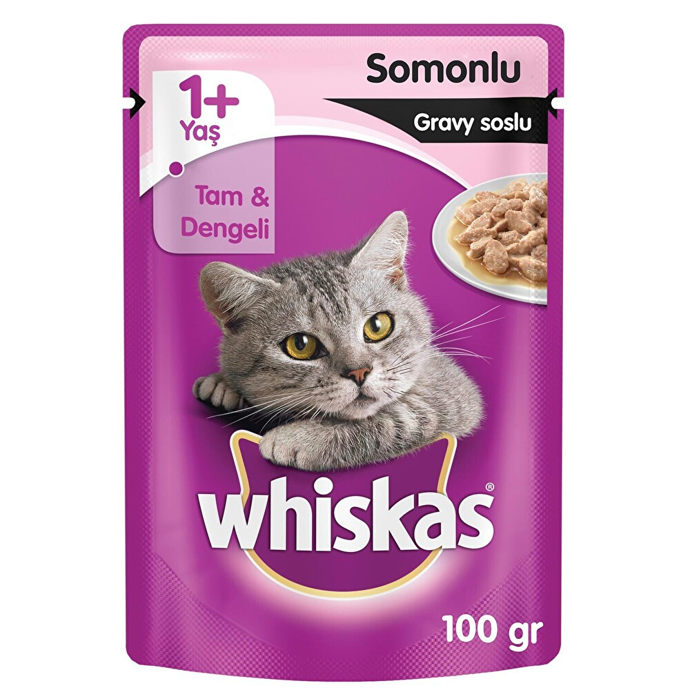 Whiskas Somonlu Kedi Maması 100 Gr Evcil Hayvan Ürünleri Fiyatı