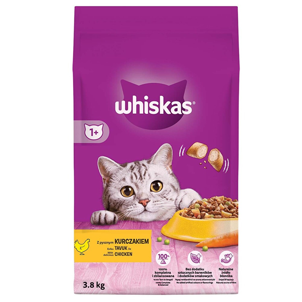 Whiskas Tavuklu Kedi Maması 3,8 Kg Evcil Hayvan Ürünleri Fiyatı