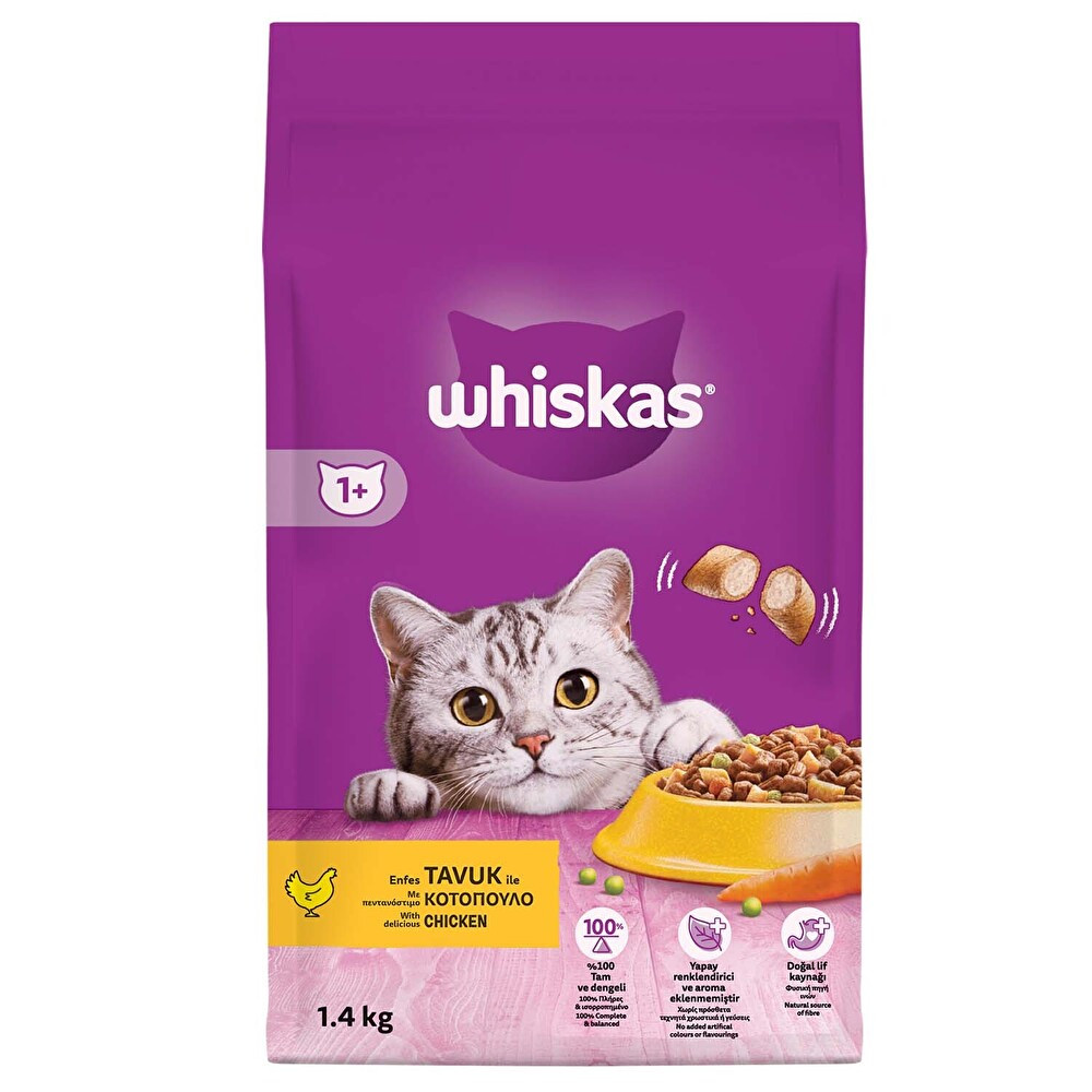 Whiskas Tavuklu Kuru Kedi Maması 1,4 Kg Evcil Hayvan Ürünleri Fiyatı