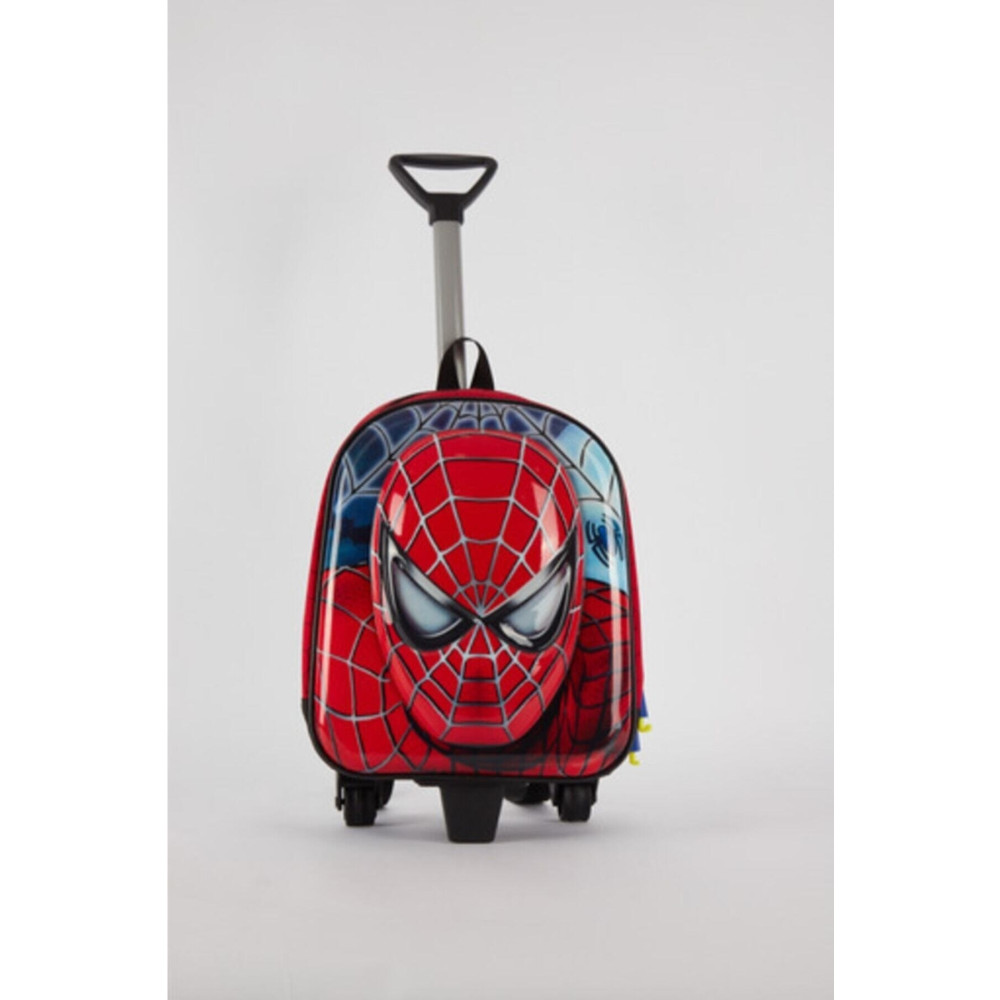 White Bag Spiderman Çekçekli Anaokulu Çantası Okul Çantası Fiyatı