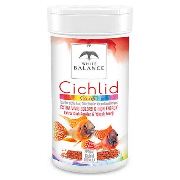 White Balance Cichlid Colour Ciklet Balık Renk Yemi 100ml Evcil Hayvan Ürünleri Fiyatı