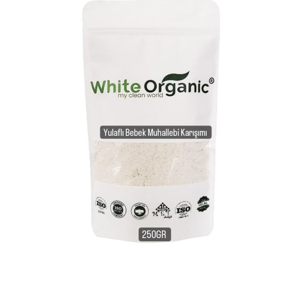 White Organic Organic Organik Yulaflı Bebek Muhallebi Karışımı 250 gr + 6 Ay Bebek Mamaları Fiyatı