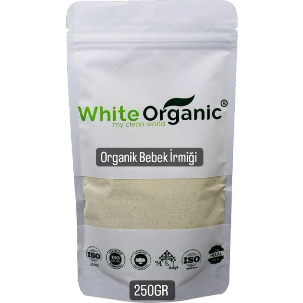 White Organic Organik Bebek Irmiği 250 gr +6 Ay Bebek Mamaları Fiyatı