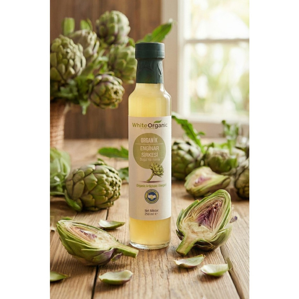 White Organic Organik Enginar Sirkesi 250ML (Pestisit Analizli) - 250,1 ml Diğer Fiyatı