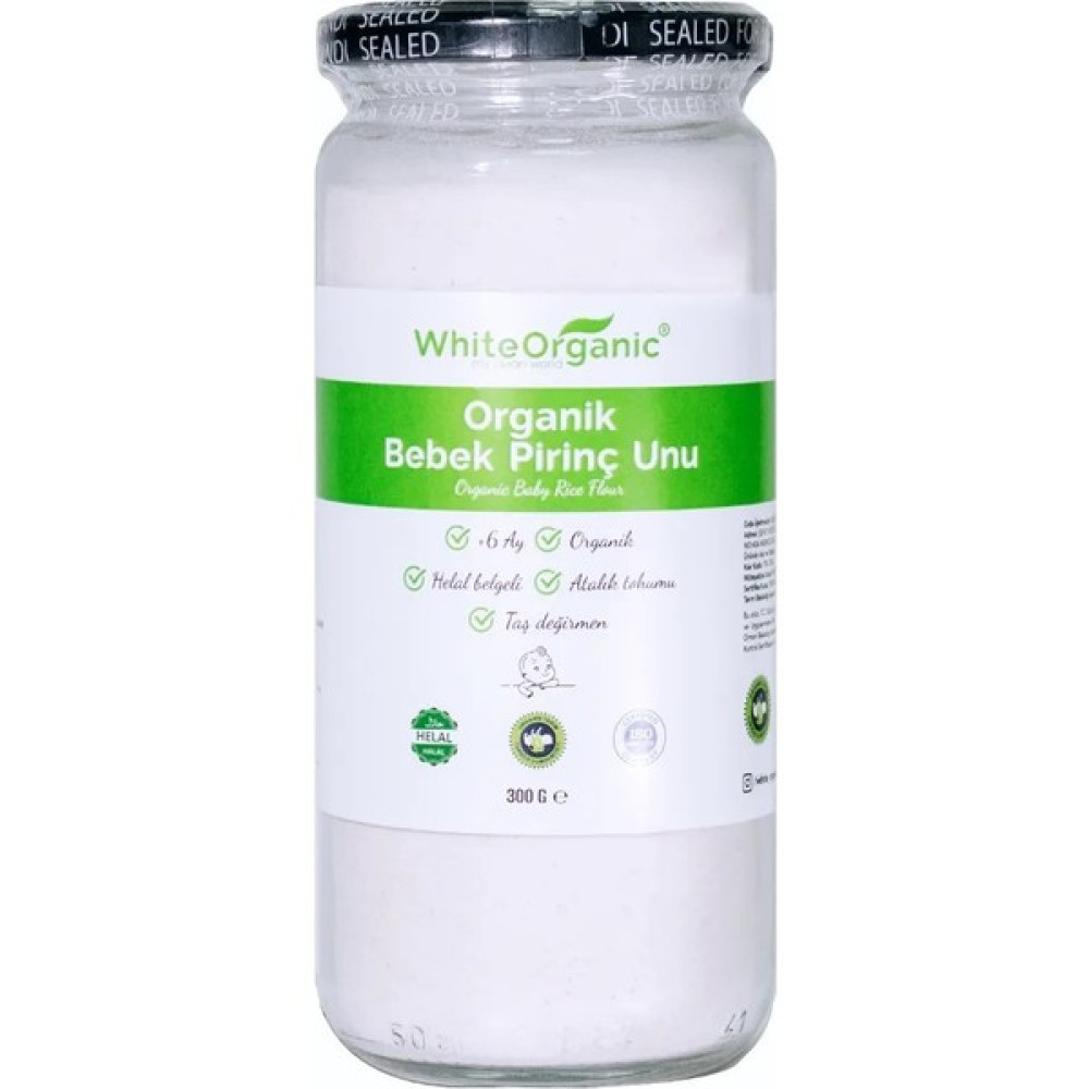 White Organic Organik Pirinç Unu 300 gr +6 Ay Taş Değirmen Oto Boyaları Fiyatı