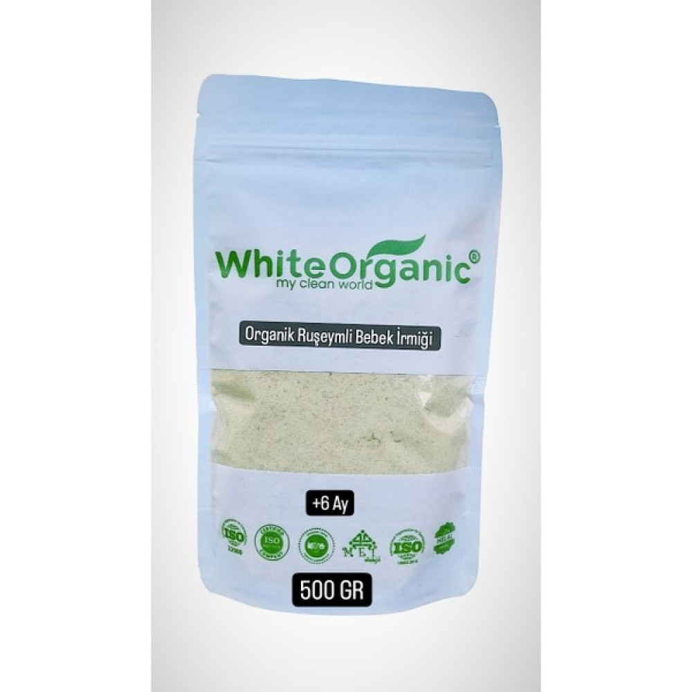 White Organic Organik Ruşeymli Bebek İrmiği 500 Gr Taş Değirmen +6 Ay Bebek Mamaları Fiyatı