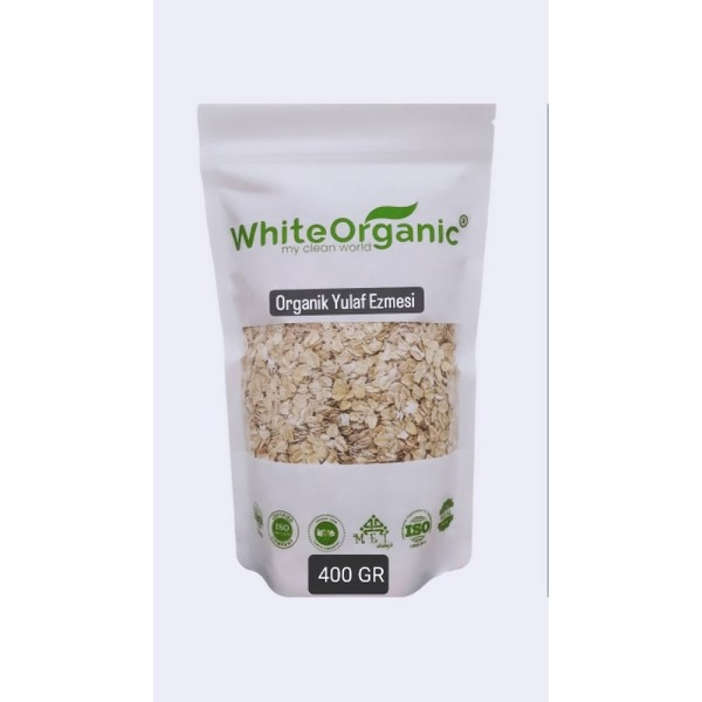 White Organic Organik Yulaf Ezmesi 400 GR Yerli Yulaf +8 Ay Bebek Beslenme Gereçleri Fiyatı