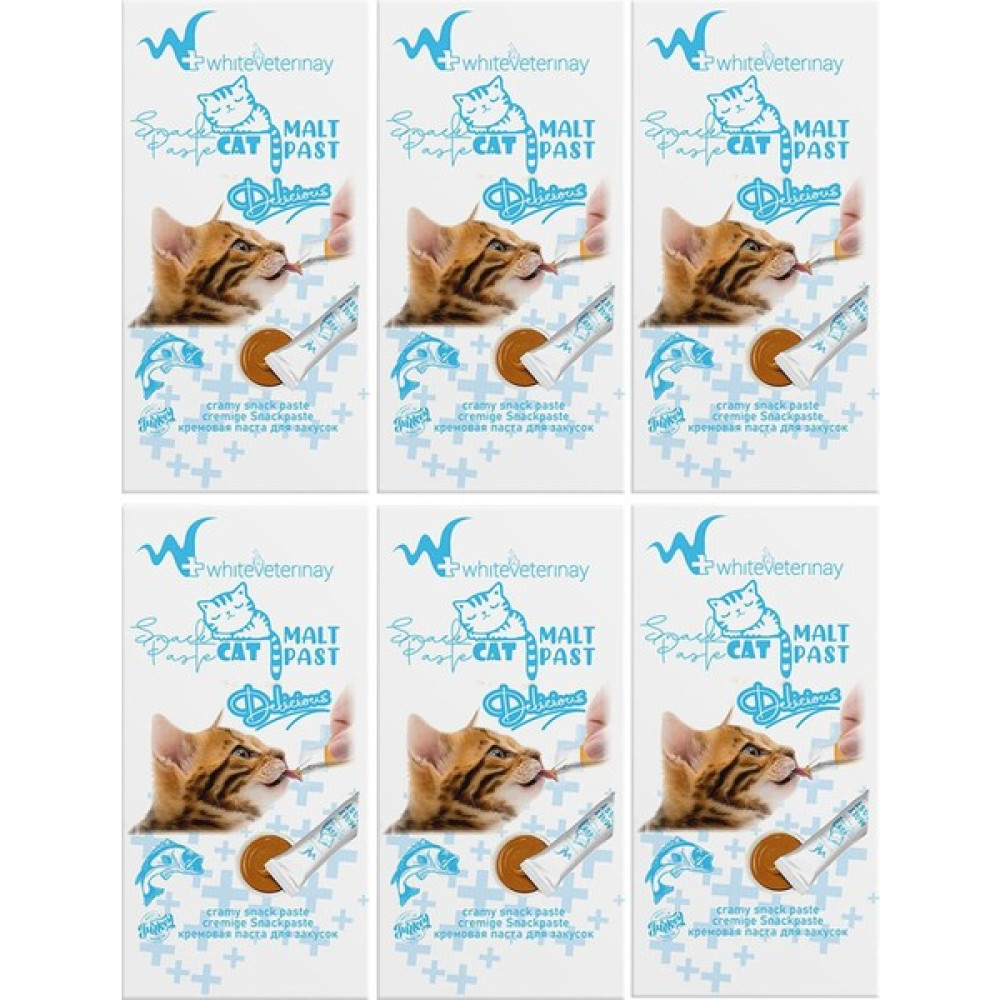 White Veterinay Creamy Balıklı Sıvı Kedi Ödülü 4X15 gr - 6 Adet Evcil Hayvan Ürünleri Fiyatı