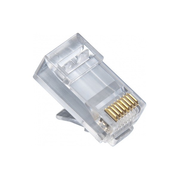 Whitecom 100 Adet Rj45 Jack Cat5 İnternet Kablo Kablosu Ucu Konnektör Connector Diğer Fiyatı