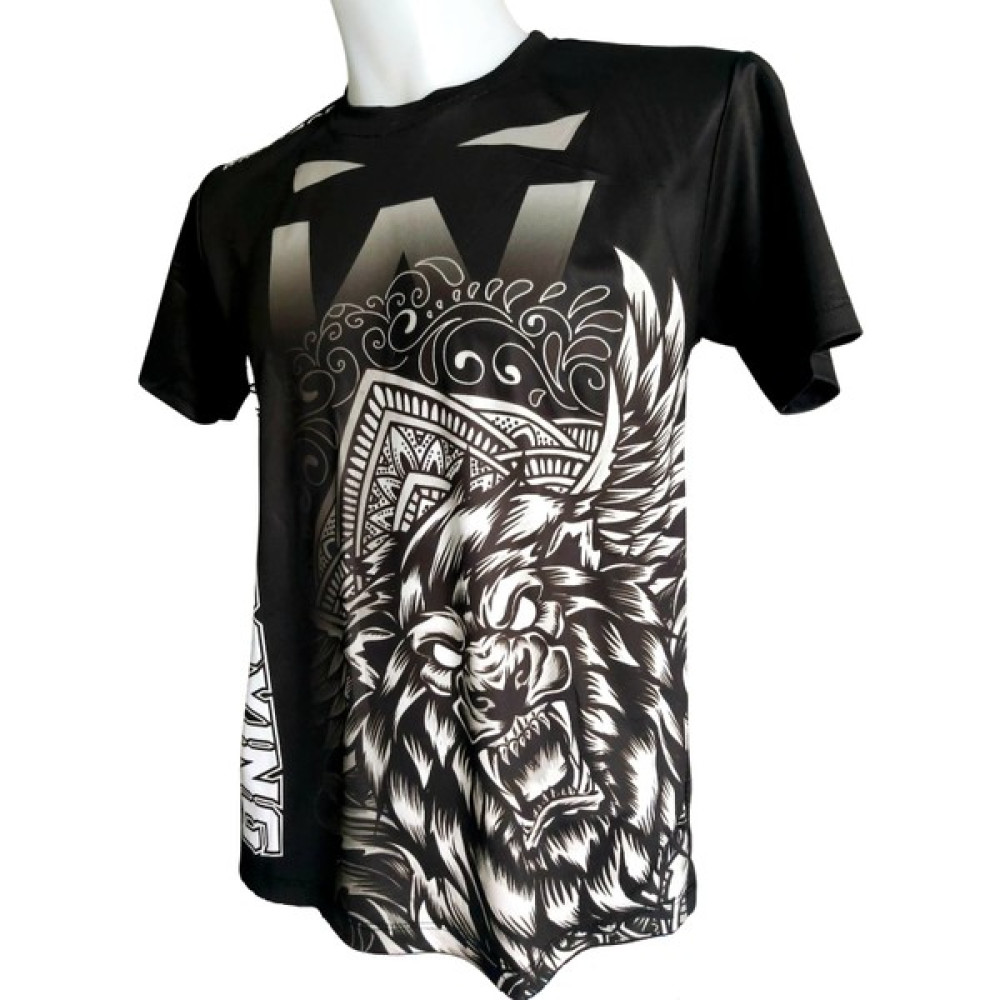Whiteface Kick Boks Özel Baskılı Tasarım Tişört (Siyah) T-Shirt & Sweatshirt (Outdoor) Fiyatı
