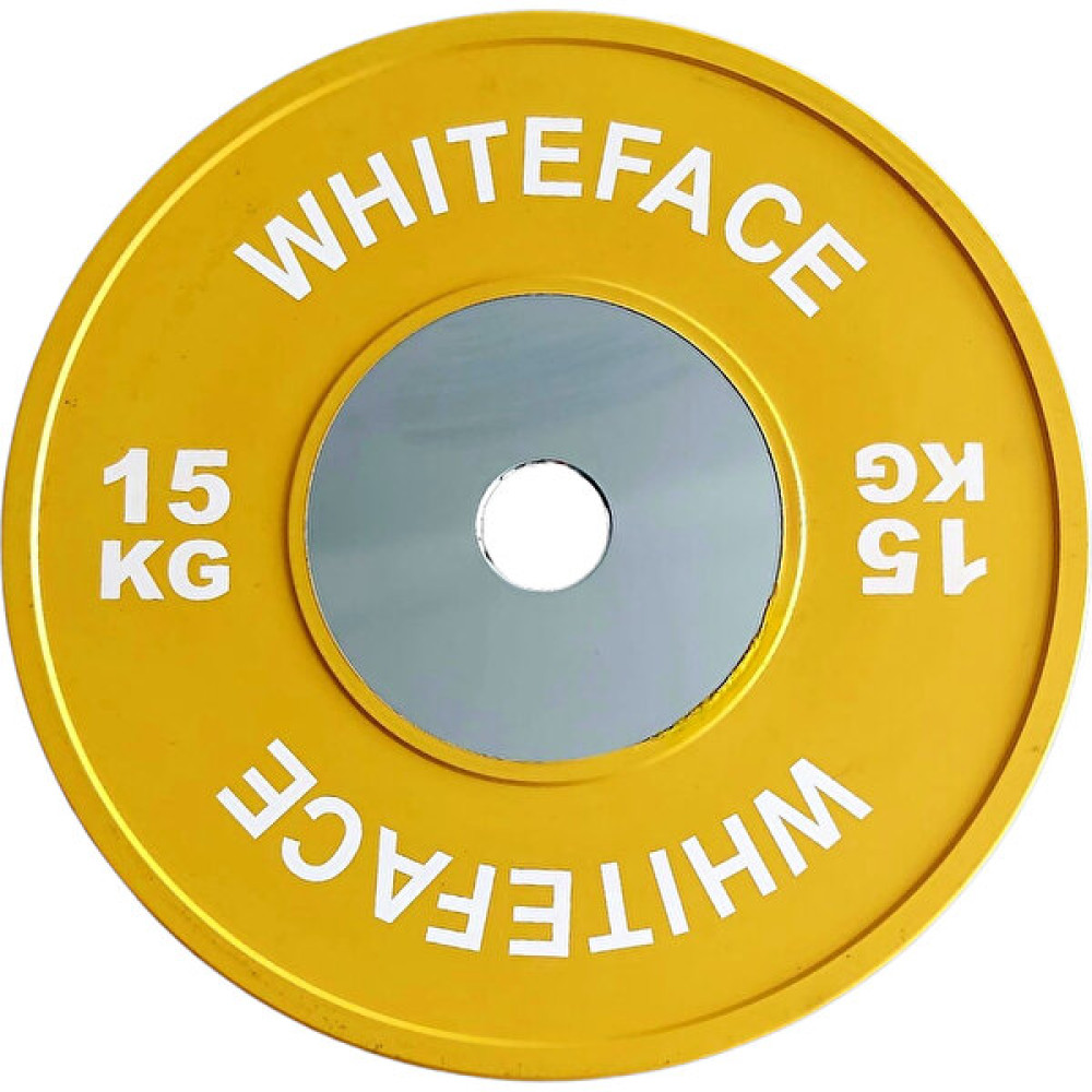 Whiteface Olimpik Halter Plakası (Disk) 15KG (Sarı) Dambıllar & El / Ayak Ağırlıkları Fiyatı