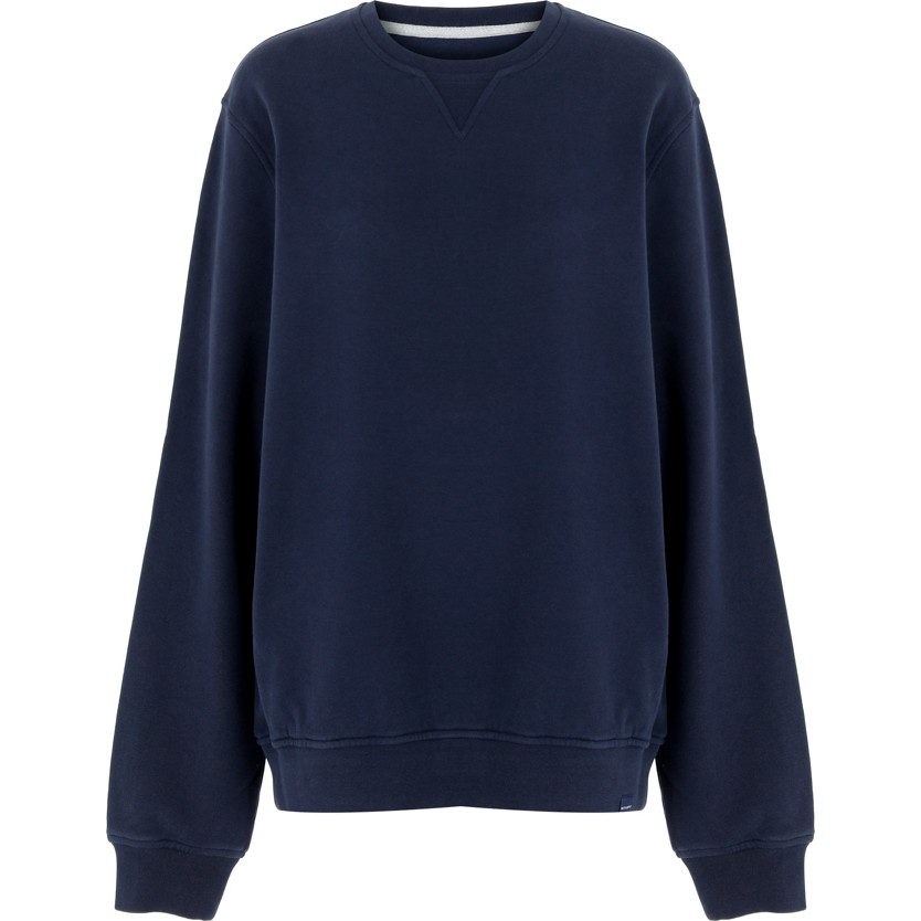 White&Simple White And Simple Erkek Lacivert 100% Pamuk Unisex Sweatshirt Giyim & İç Giyim Fiyatı