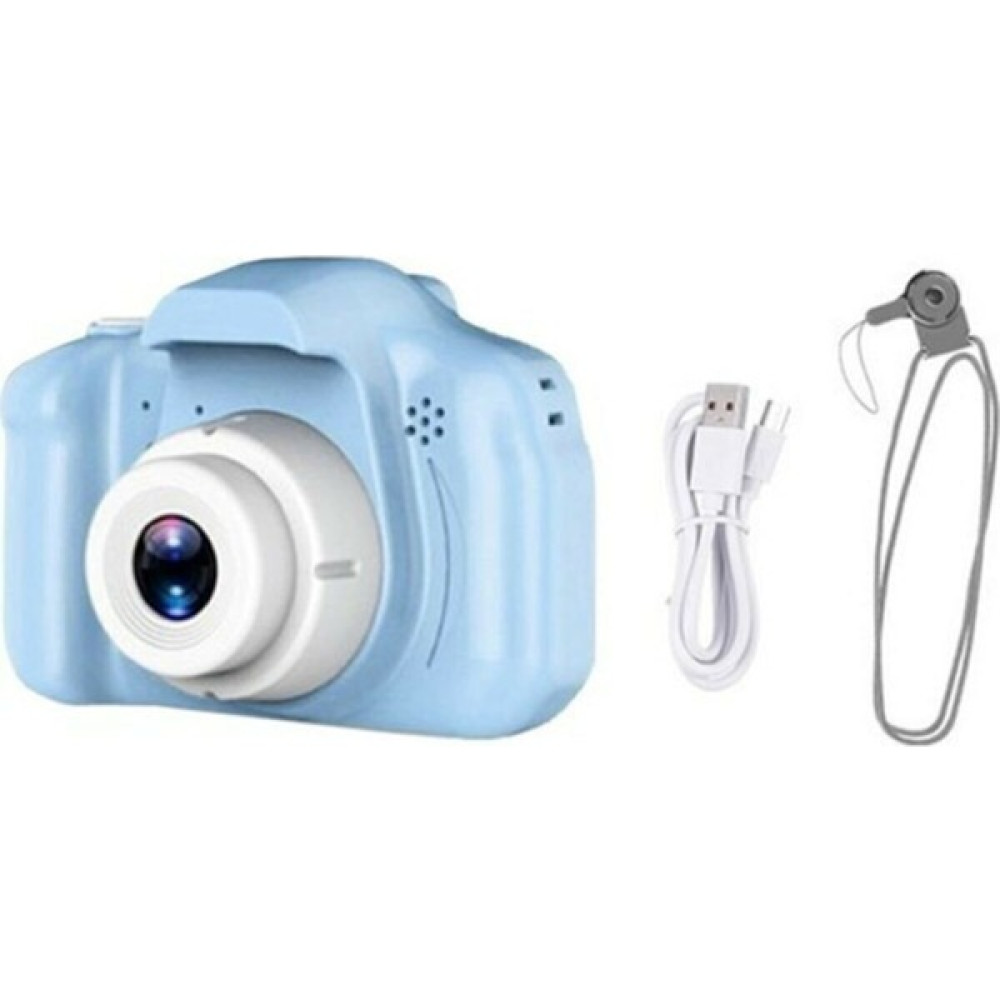 whitetech Renk Mini 1080P Hd Çocuk Kamera Dijital Fotoğraf Makinesi 2.0 Inç Ekran - Mavi Dijital Video Kameralar Fiyatı