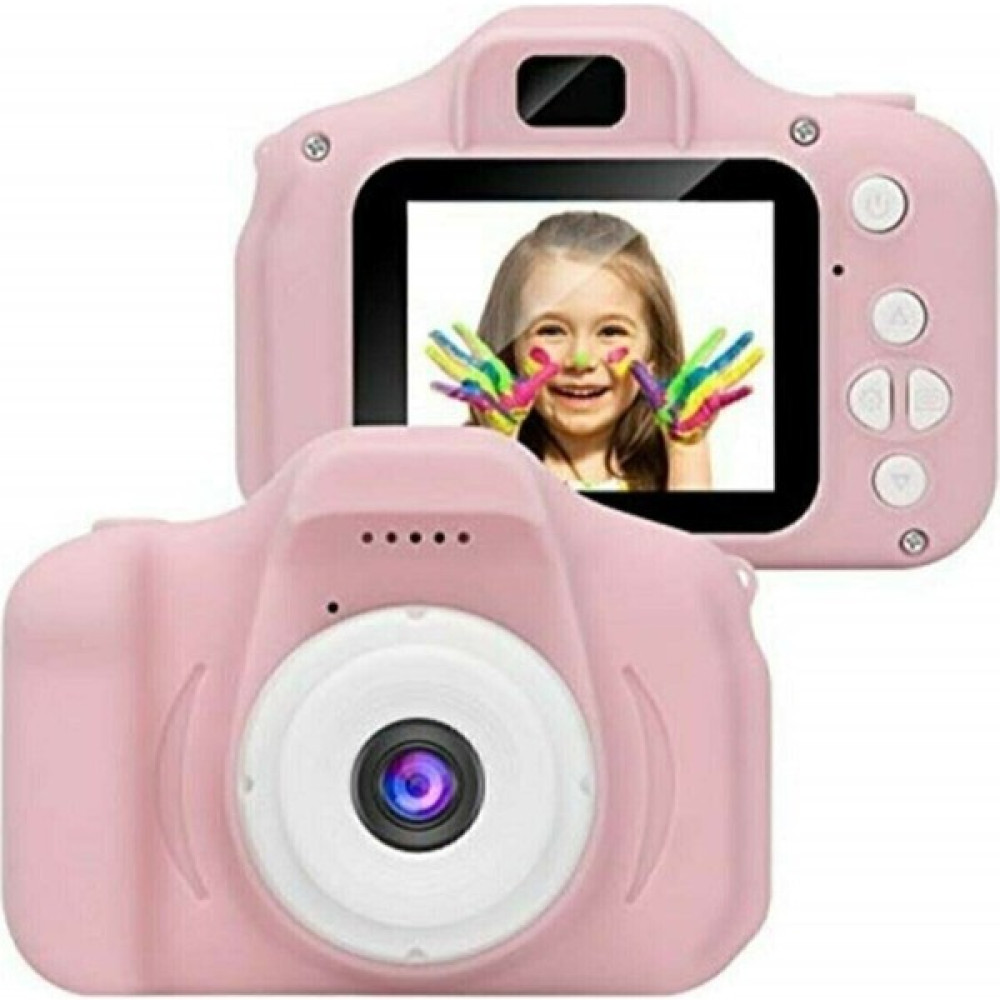 whitetech Renk Mini 1080P Hd Çocuk Kamera Dijital Fotoğraf Makinesi 2.0 Inç Ekran - Pembe Dijital Video Kameralar Fiyatı