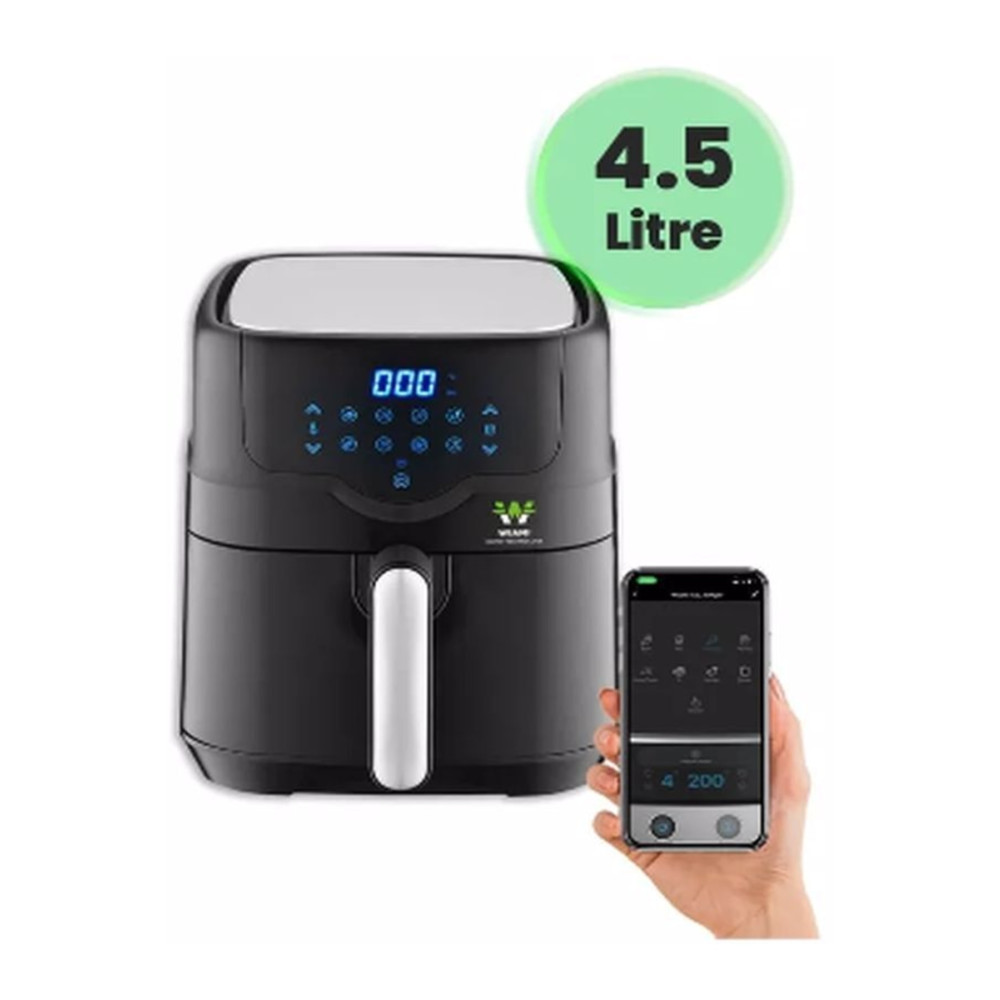 WİAMi Air Fryer 4.5 Litre Siyah Akıllı Fritöz Fritözler Fiyatı