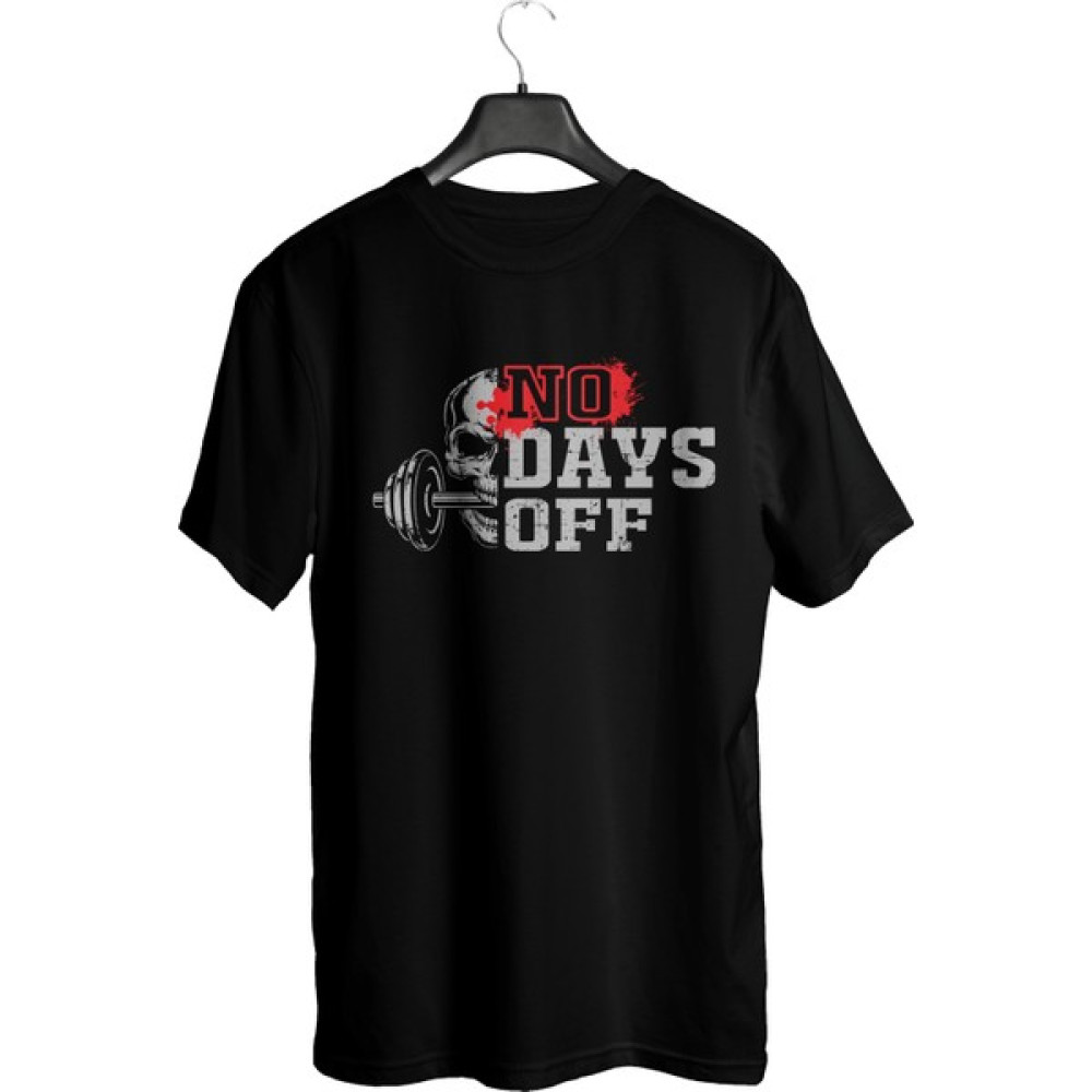 Wicold No Days Off Baskılı Oversize T-Shirt Erkek T-shirt Fiyatı