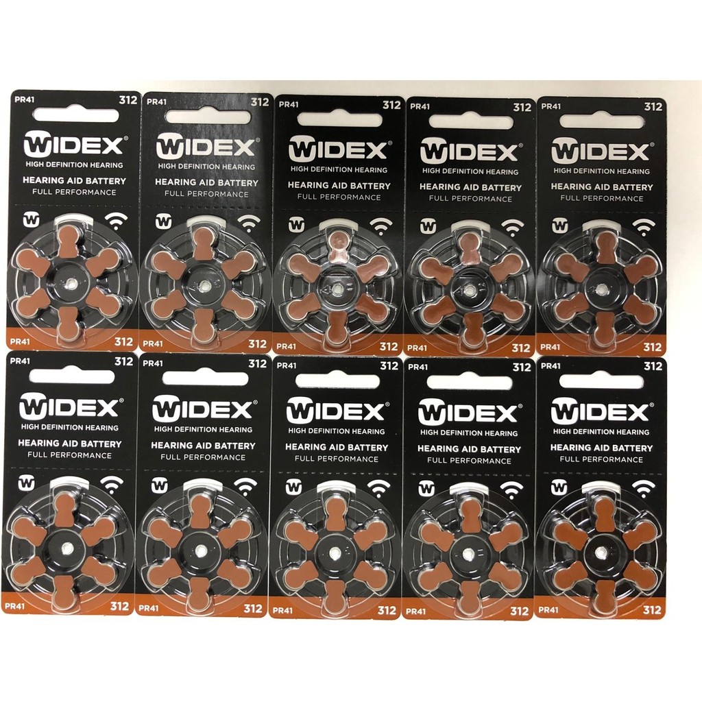 Widex Işitme Cihazı 312 Numara Pil 10 Paket PR411 2029 Normal & Şarj Edilebilir Piller Fiyatı