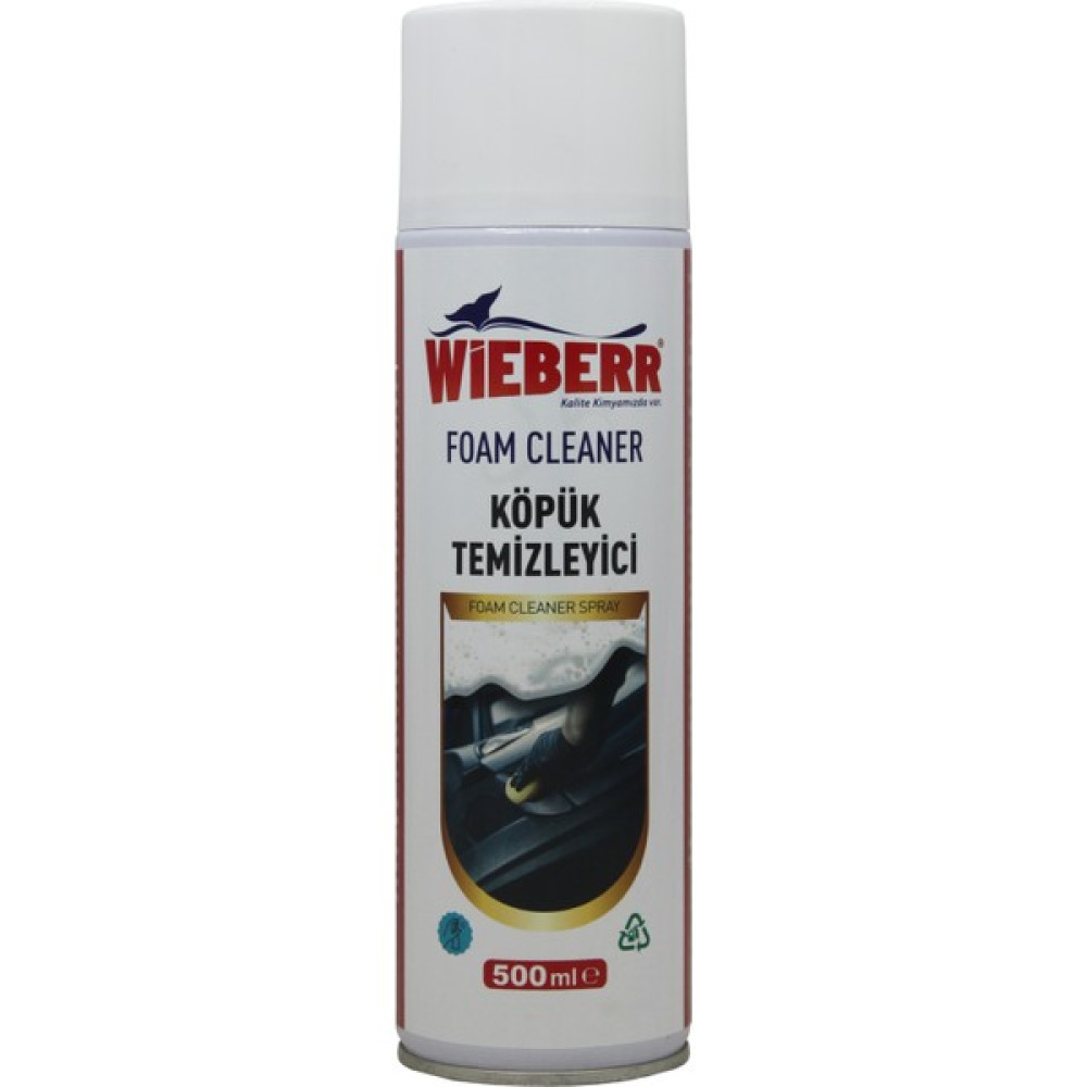 Wieberr Foam Cleaner Köpük Temizleyici Detaylı Temizlik Ürünü 500 ml Parfümlü Oto Genel Temizlik Fiyatı