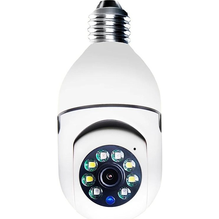 Wifi 360 Panoramik Ampul Kamera Gece Görüş Ses Akıllı Hareket Algılayıcı Güvenlik Sistemi Setleri Fiyatı