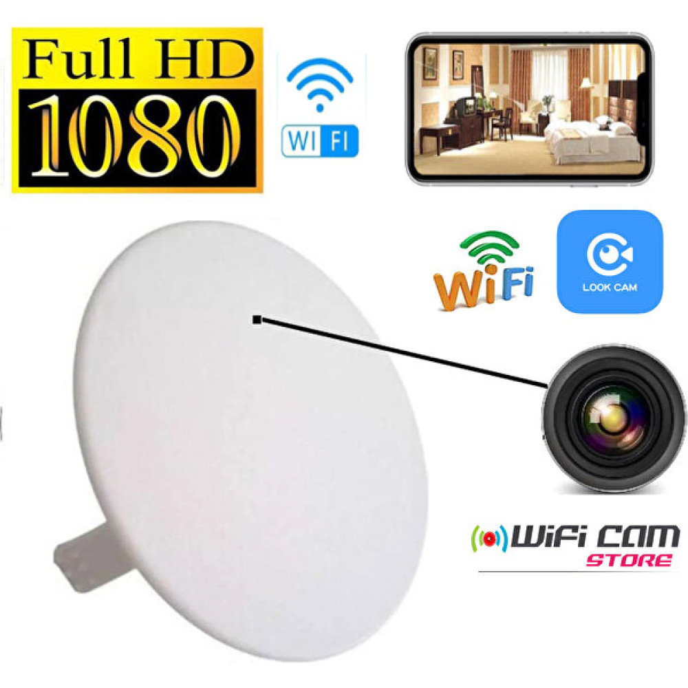 Wificam Plus Buat Kapağı Wifi Video Kamera Uzaktan İzleme Ses ve Video Kayıt - Beyaz Dijital Video Kameralar Fiyatı