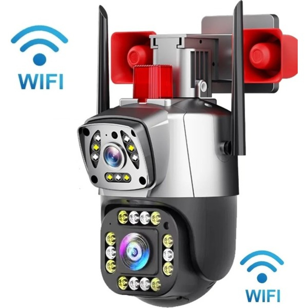 Wificam Plus Çift Kameralı 2mp 1080P Hd Ptz Kamera V380 Pro App Güvenlik Kameraları Fiyatı