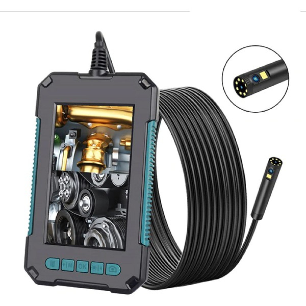 Wificam Plus Çift Lensli Ekranlı 1080P Sert Kablolu Sd Karta Kayıt 5 mt Endoskop Yılan Kamera Elektrikli Kesme Makinesi Fiyatı