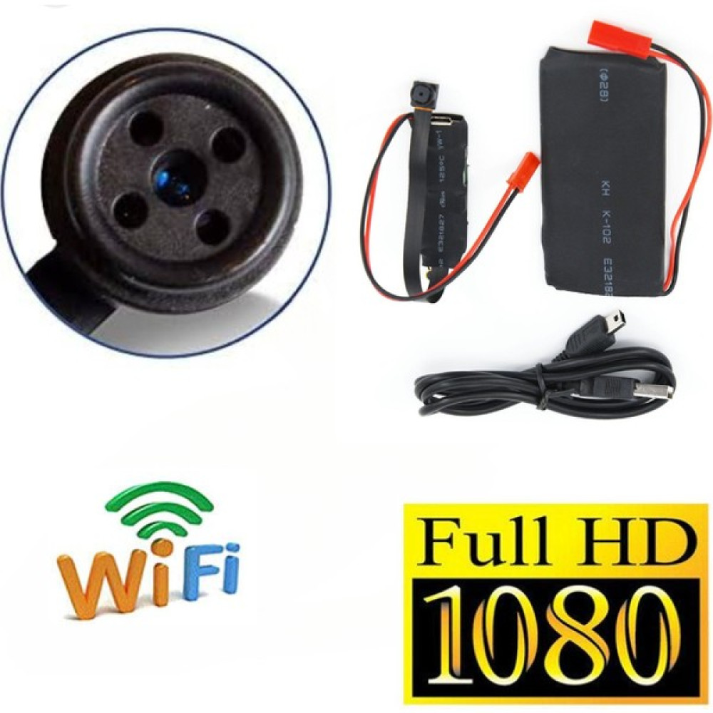 Wificam Plus Düğme Kamera Mikro Uzaktan Izlenebilir 1080P Hd Wifi Kamera Sesli Canlı Izleme ve Kayıt Dijital Video Kameralar Fiyatı