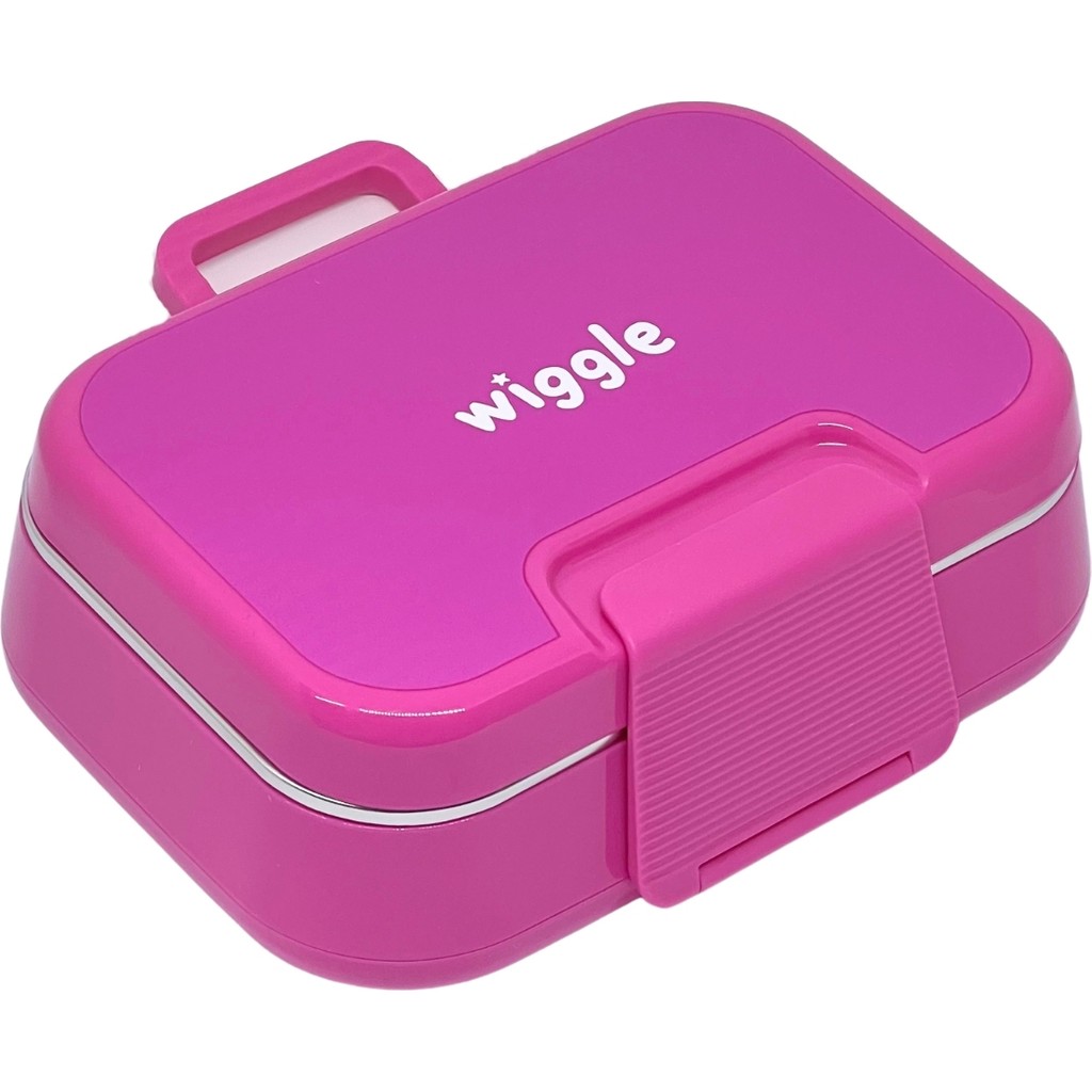 Wiggle Bento 1030ML Lunchbox Yeni Koleksiyon Tek Katlı 2 Bölmeli Paslanmaz Çelik Sefer Tası Yemek Kutusu - Pembe Beslenme Çantası Fiyatı