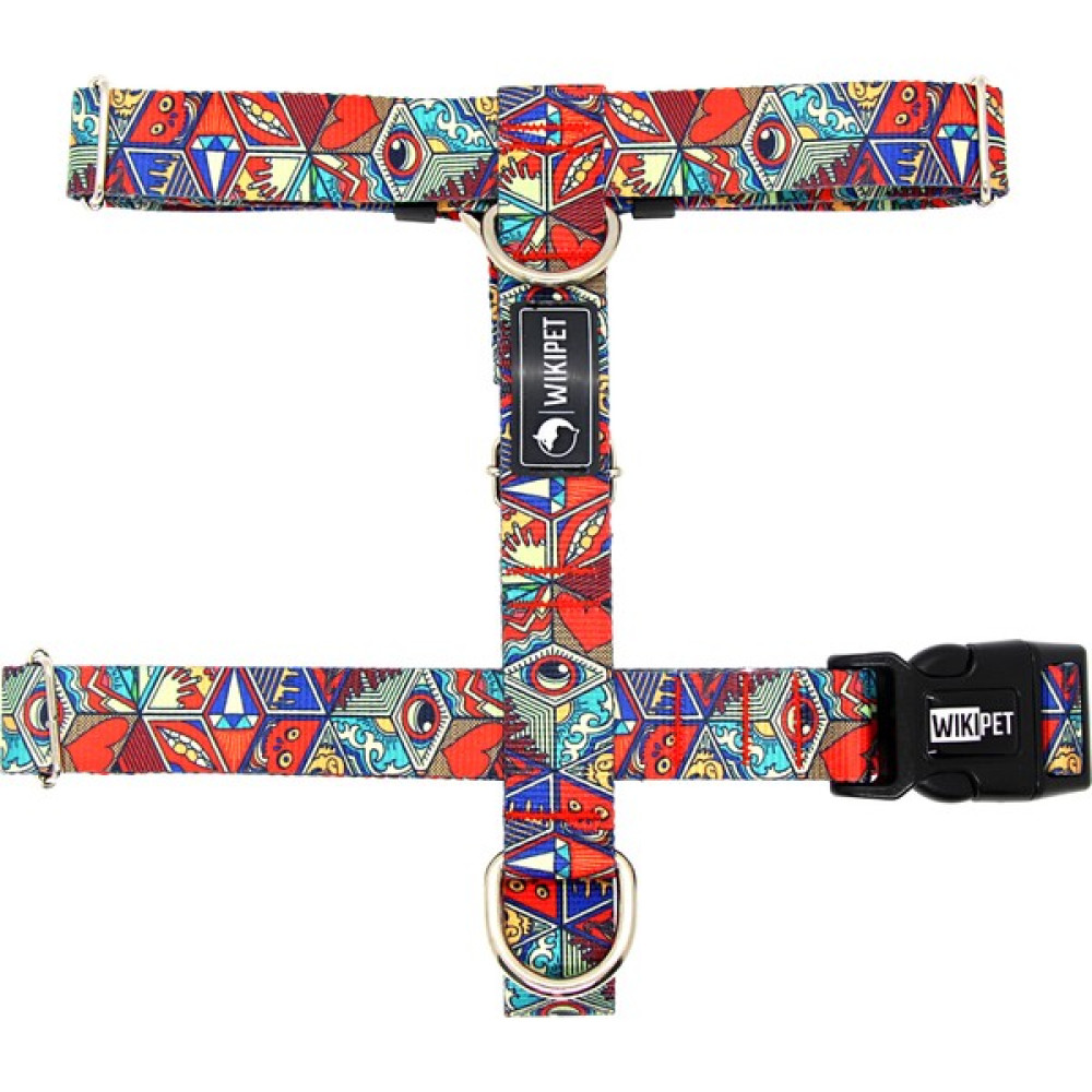 Wikipet Voodoo H Tipi Köpek Göğüs Tasması Xsmall - XS Evcil Hayvan Ürünleri Fiyatı