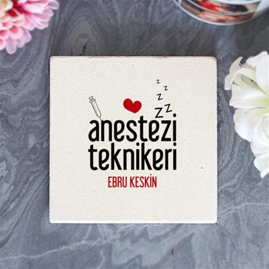Wildlebend Anestezi Teknikeri Taş Bardak Altlığı