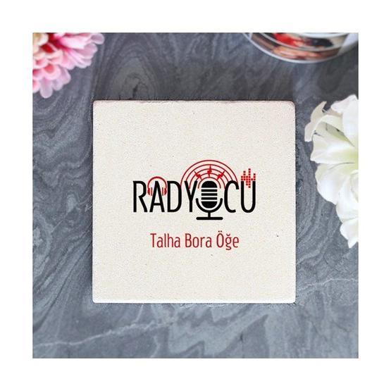 Wildlebend Radyocu Taş Bardak Altlığı
