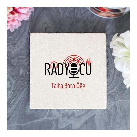 Wildlebend Radyocu Taş Bardak Altlığı