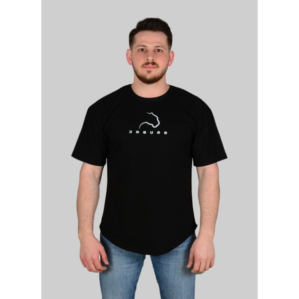 Wildwear Jaguar Baskılı Siyah Oversize T-Shirt Erkek T-shirt Fiyatı