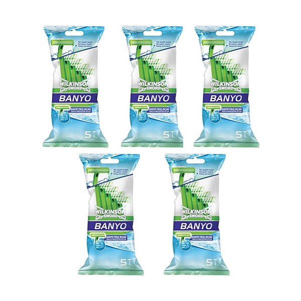 Wilkinson Sword Banyo Tıraş Bıçağı 5'li x 5 Adet Diğer Fiyatı