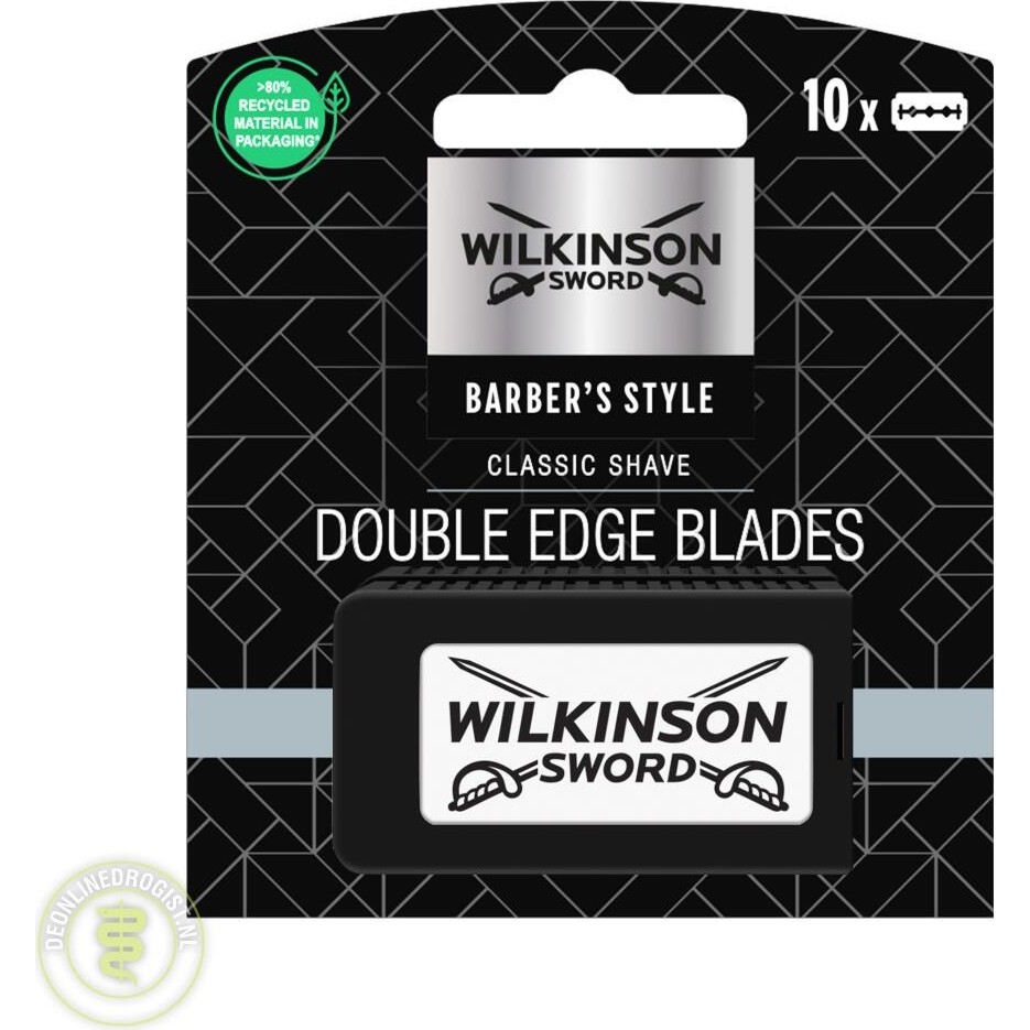 Wilkinson Sword Barber's Style 10 Adet Yaprak Jilet Klasik Tasarım Unisex Kullanım İçin Diğer Fiyatı