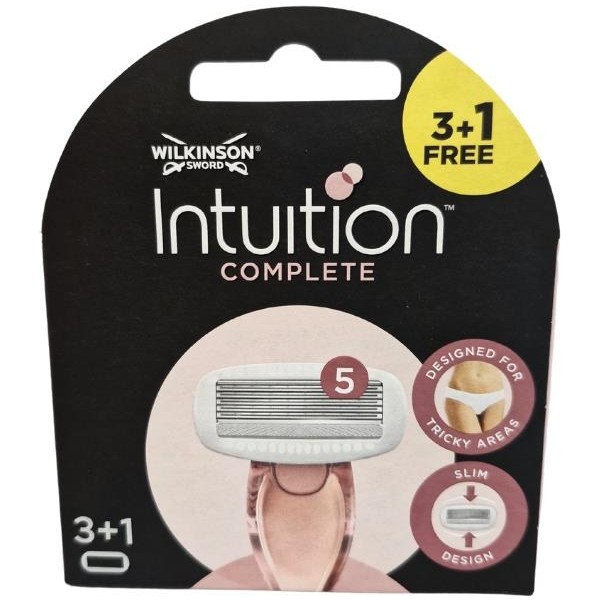 Wilkinson Sword Intuition Complete Kadın Tıraş Bıçağı Kartuşu 5 Bıçaklı 3+1 Yedek Tonerler Fiyatı